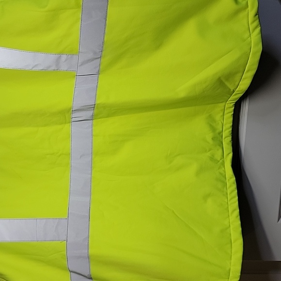 ULINE MENS 3XL CLASS 3 REFLECTIVE HI-VIS SOFT SHELL JACKET - Picture 13 of 16